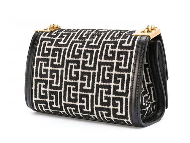 Balmain Balmain 1945 Mediummonogram Jacquardivoryblack 90every 10pl - view 3