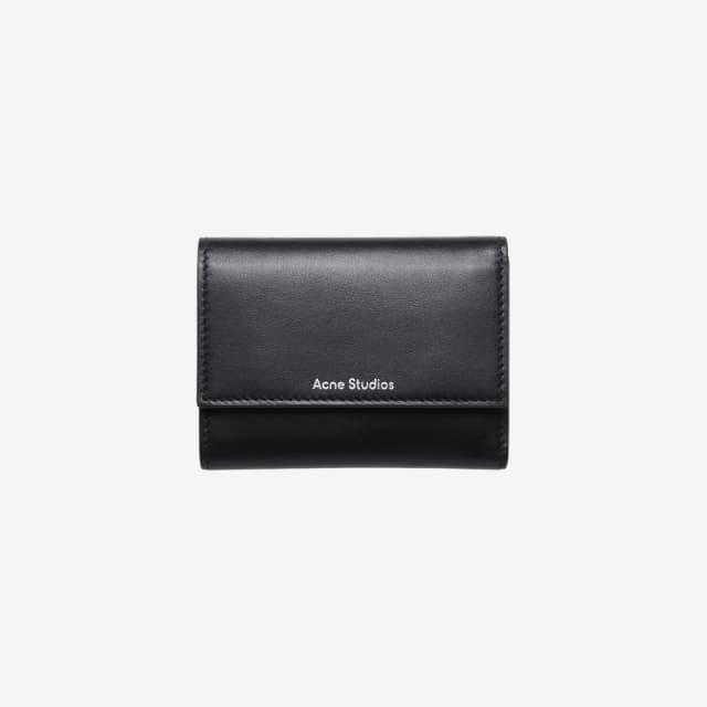 Acne Studios Acne Studios Folded Wallet Black - view 2