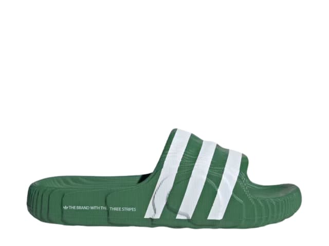 adidas adidas Adilette 22 Slides Preloved Green Cloud White - view 1