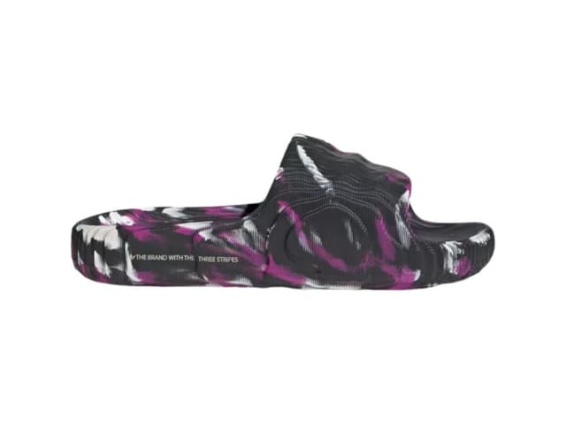 adidas adidas Adilette 22 Slides Carbon Wonder White Flash Pink - view 1