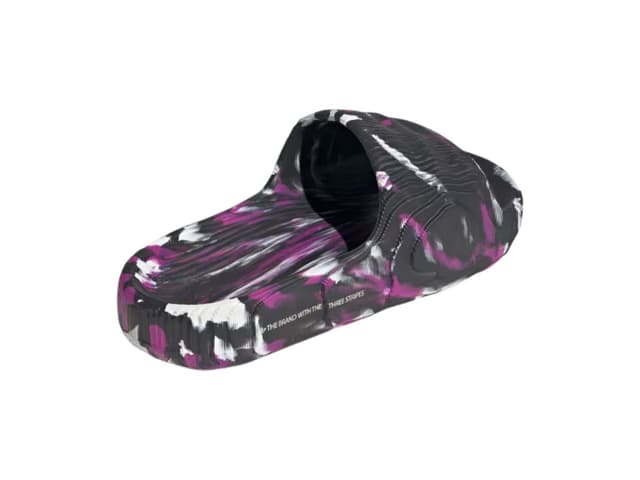 adidas adidas Adilette 22 Slides Carbon Wonder White Flash Pink - view 4