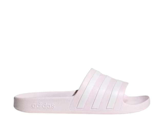adidas adidas Adilette Aqua Slides Almost Pink Cloud White - view 1