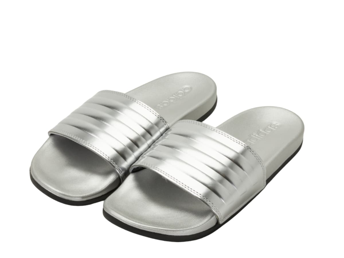 Adidas Adilette Comfort Silver Metallic (W)