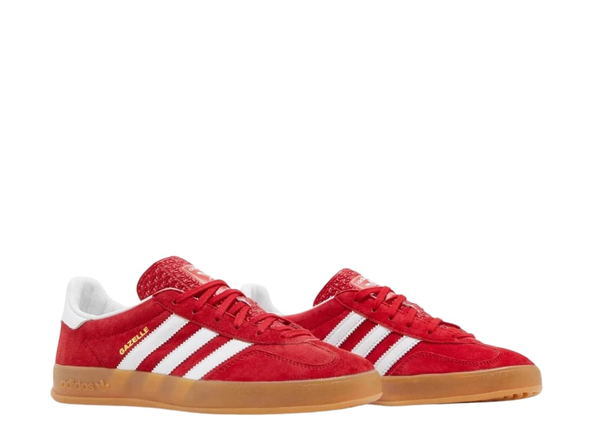 adidas Gazelle Indoor Scarlet Cloud White