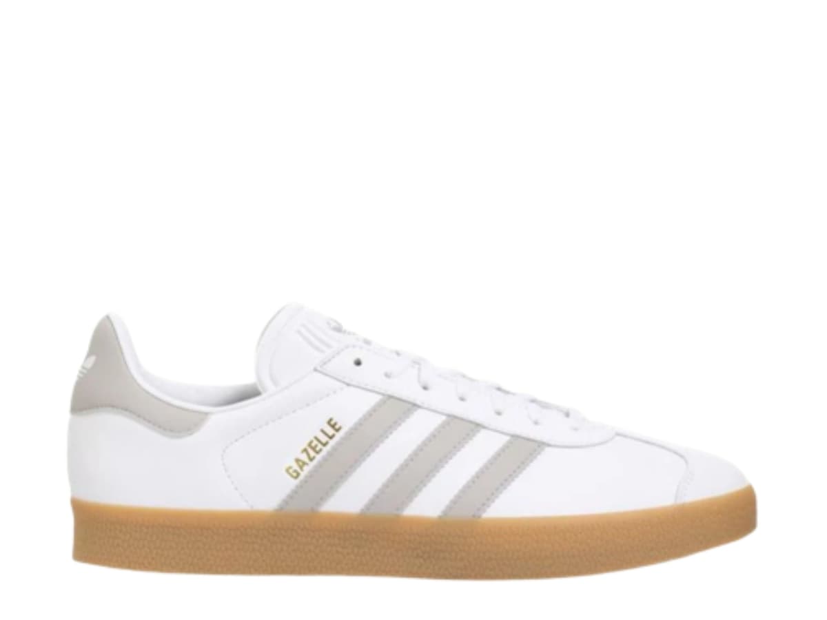 adidas Gazelle White Grey Gum