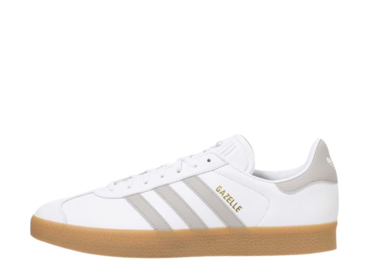 adidas Gazelle White Grey Gum