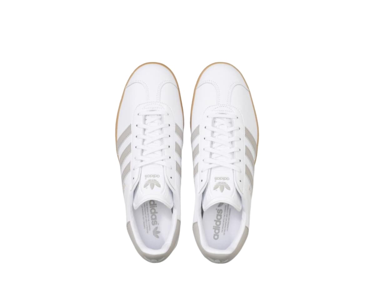 adidas Gazelle White Grey Gum