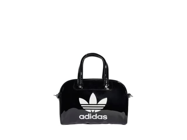 adidas adidas Adicolor Mini Bowling Bag Black White - view 1