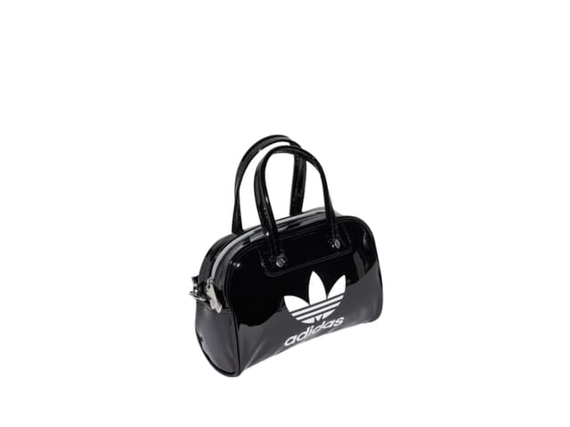 adidas adidas Adicolor Mini Bowling Bag Black White - view 2