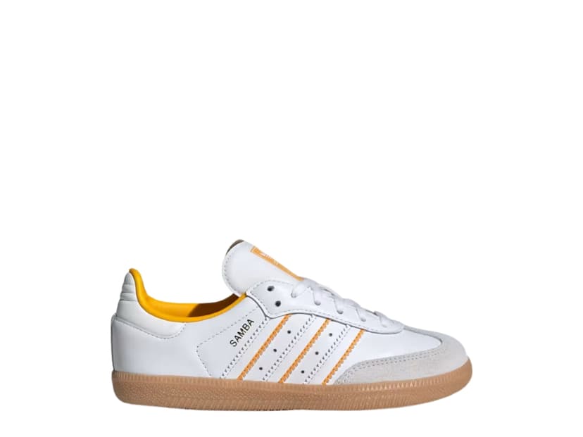adidas adidas Samba OG Crystal White Cloud White Crew Yellow (PS)