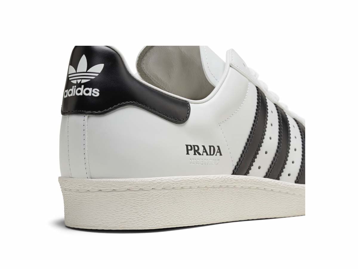 adidas Superstar Prada White Black