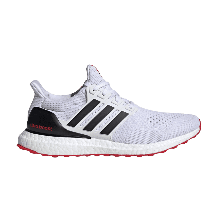 adidas Ultra Boost 1.0 Cloud White Core Black Better Scarlet