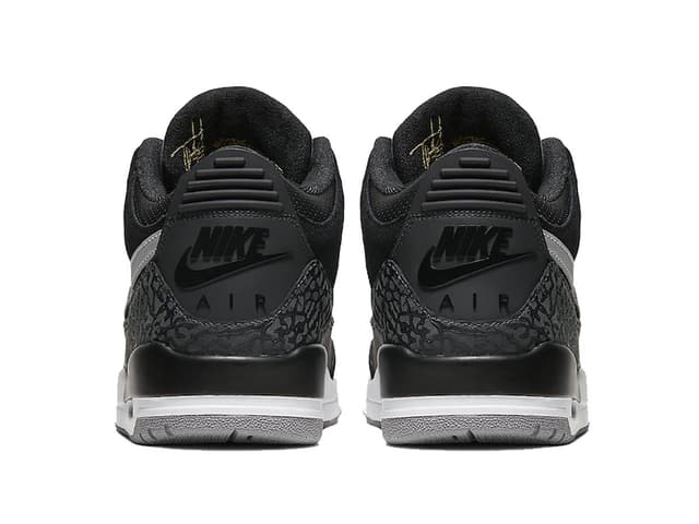 Jordan Jordan 3 Retro Tinker Black Cement Gold - view 2