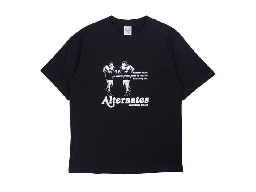 Alternates Alternates Boxing Club Tees Black