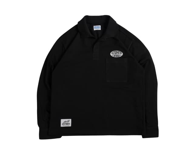 Alternates Alternates Polo Logo Shirt Black - view 1