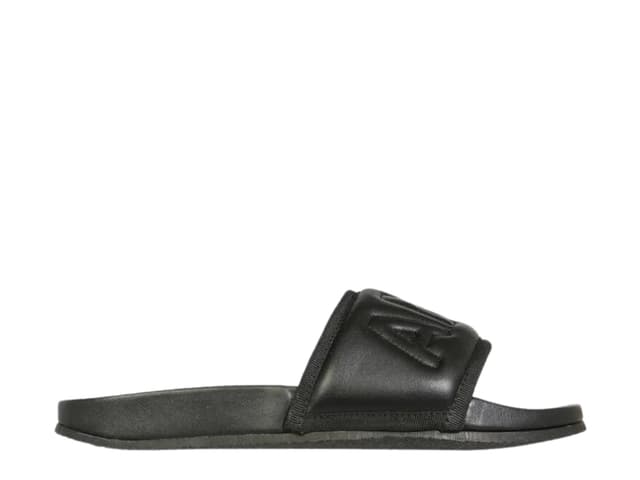 AMBUSH AMBUSH Leather Quilted Slides Black - view 1
