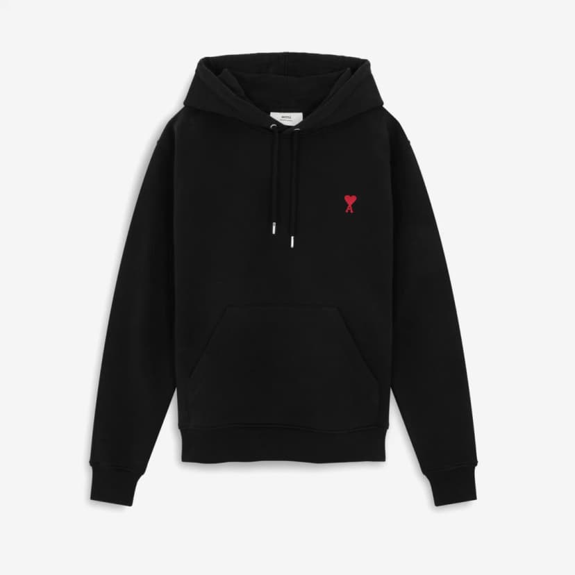 Ami Paris AMI de Coeur Hoodie Black/Noir