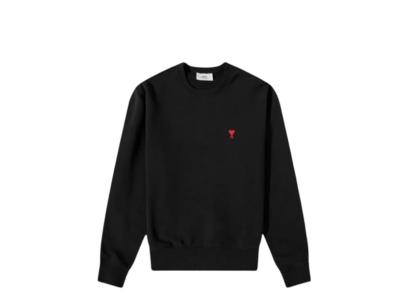 Ami Paris Ami de Coeur Sweatshirt Black