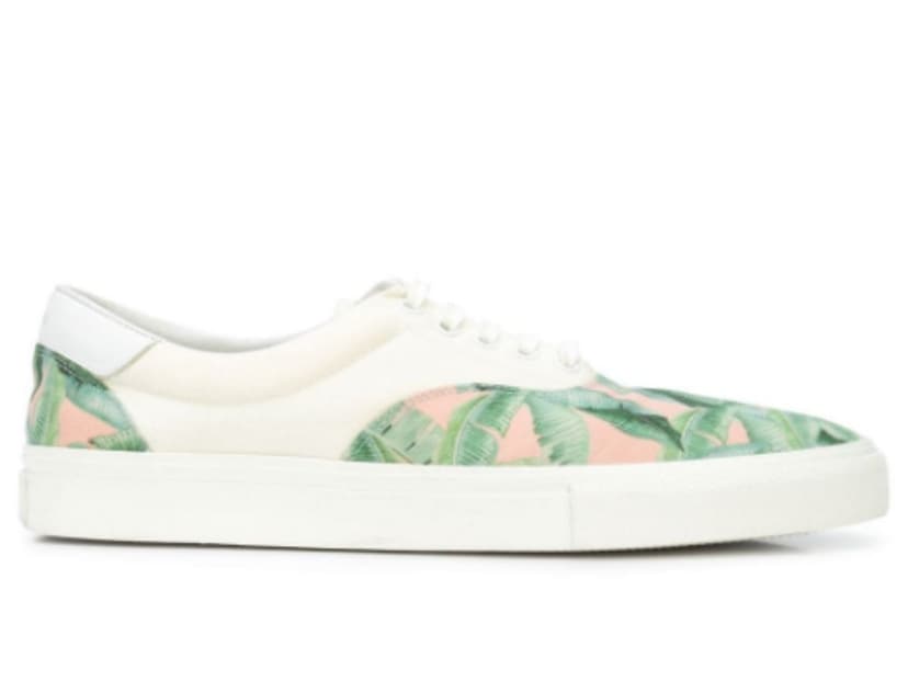 AMIRI AMIRI Banana Leaf print sneakers