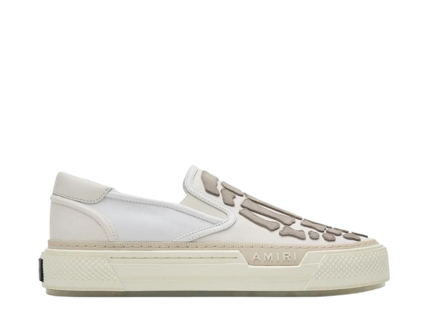 AMIRI AMIRI Skel Top Slip On White