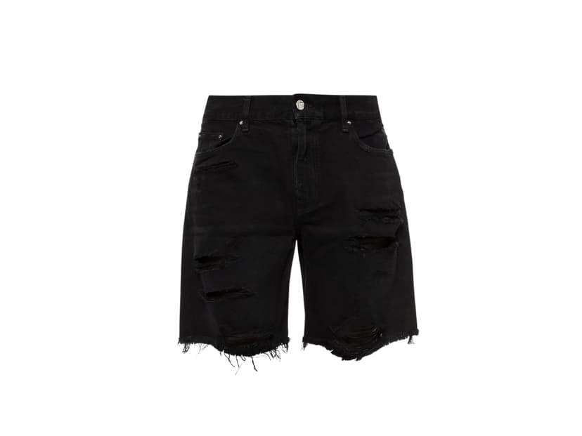 AMIRI AMIRI Thrasher Denim Shorts Black