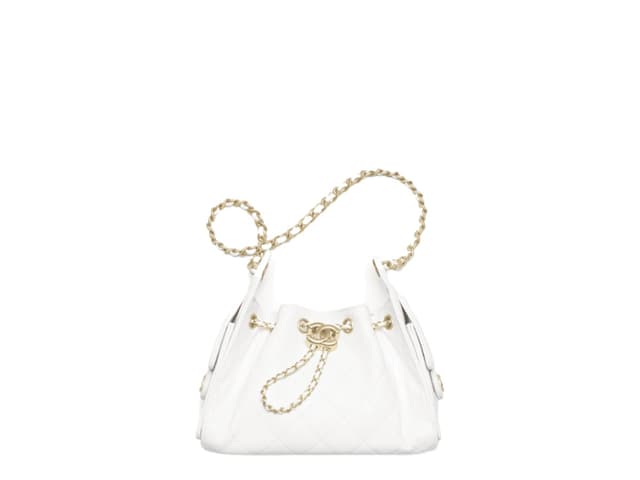 Chanel Chanel 25 Mini Handbag White - view 1