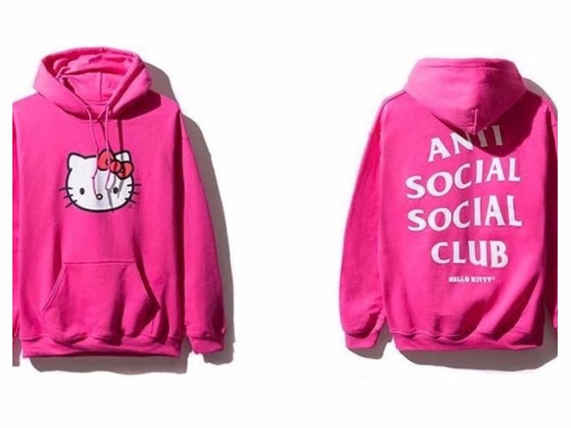 Anti Social Social Club Assc Hello Kitty Hoodie