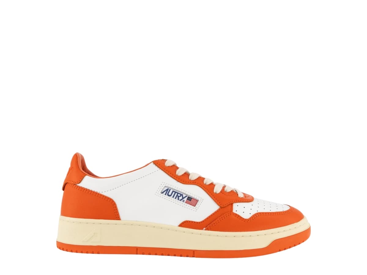 Autry Medalist Sneakers Tangerine Orange