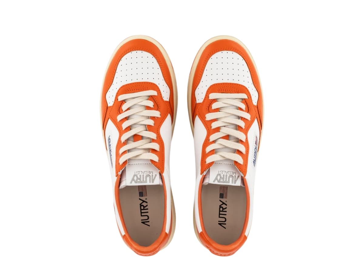 Autry Medalist Sneakers Tangerine Orange