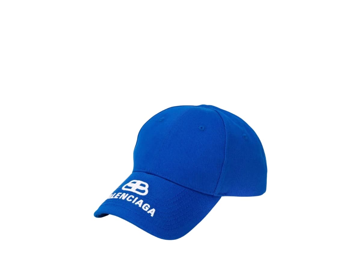 Balenciaga BB Baseball Cap Blue