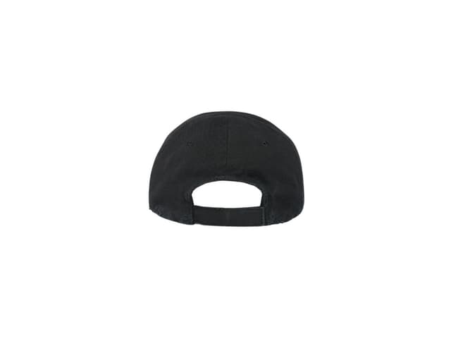 Balenciaga Balenciaga Cap In Black And White Cotton Drill - view 3