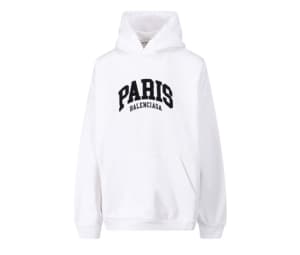 Buy Balenciaga Cities Hoodie White at Sasom – Authentic and Ready to Ship