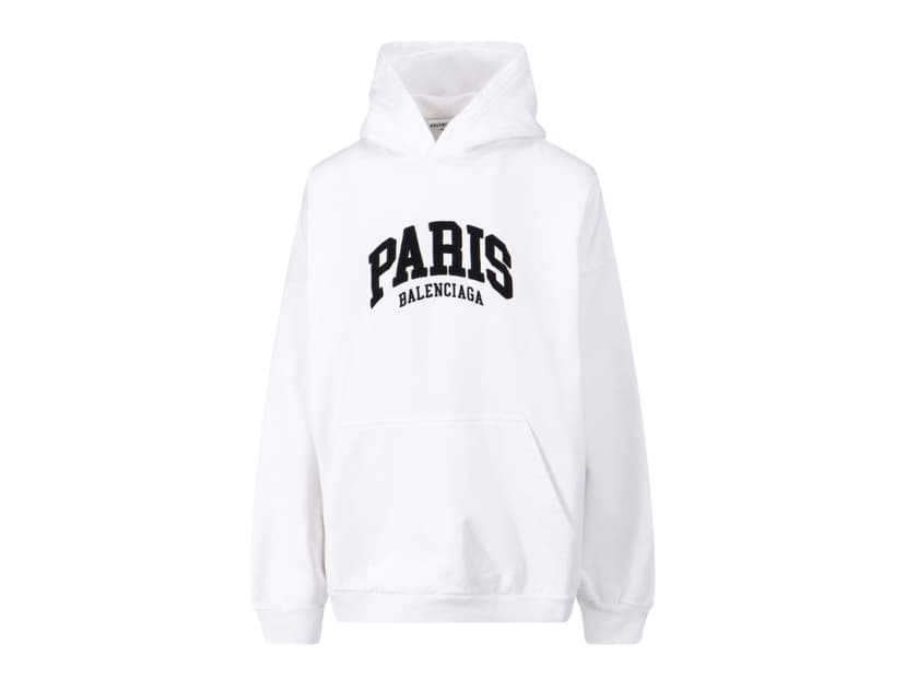 Balenciaga Balenciaga Cities Hoodie White
