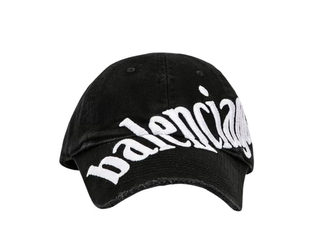 Balenciaga Balenciaga Diagonal Hat Black - view 1