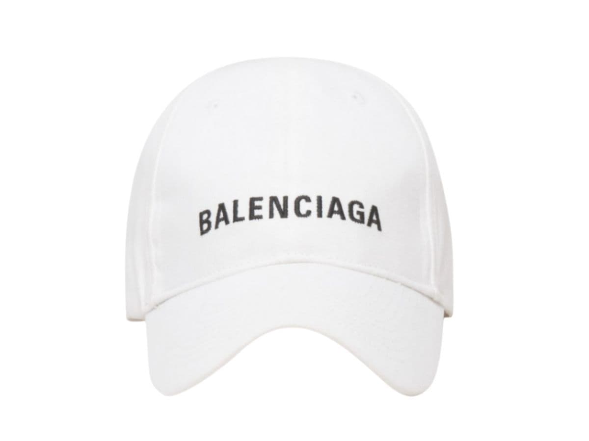 Balenciaga embroidered logo baseball hat