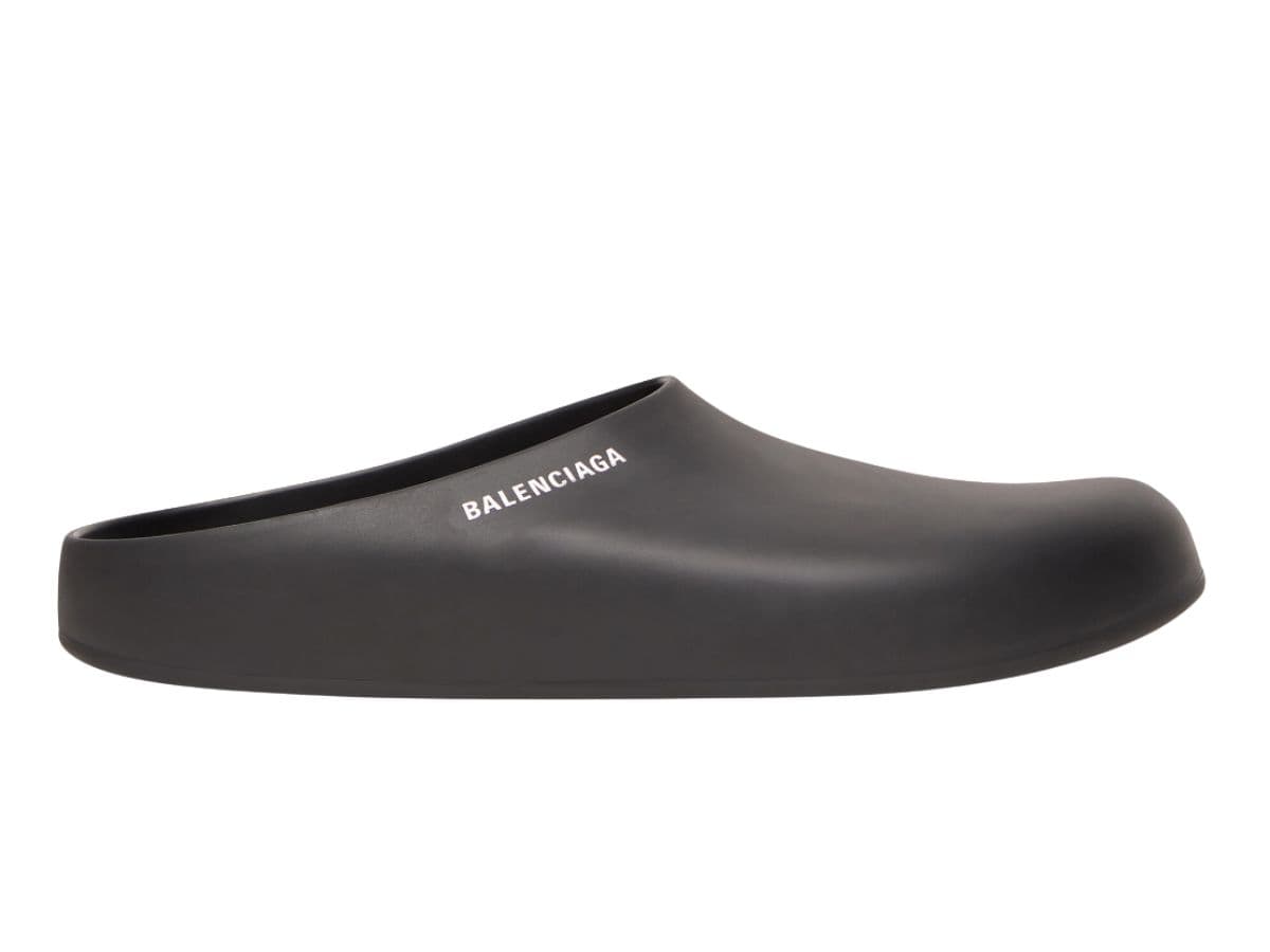 Balenciaga Pool Closed Slide Black