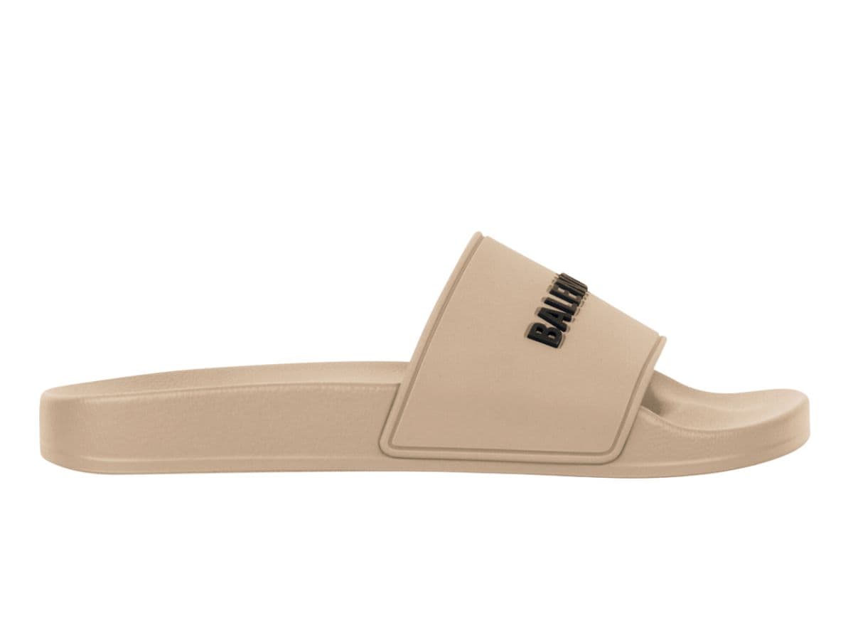 Balenciaga Pool Slides Beige