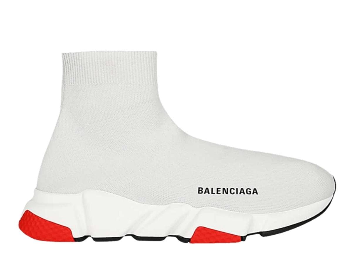 Balenciaga Speed Trainer Grey Red