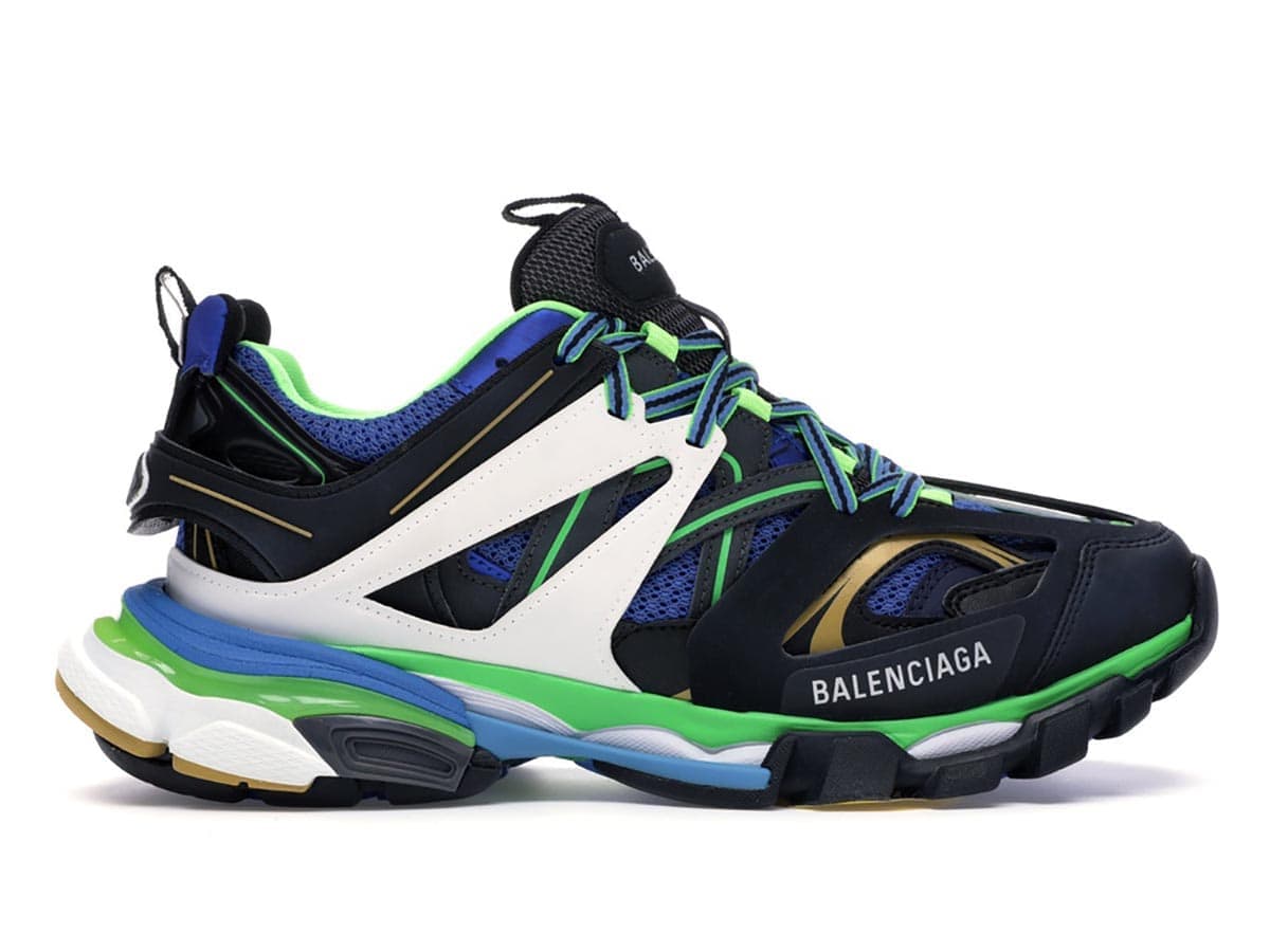 Balenciaga Track Green White Blue