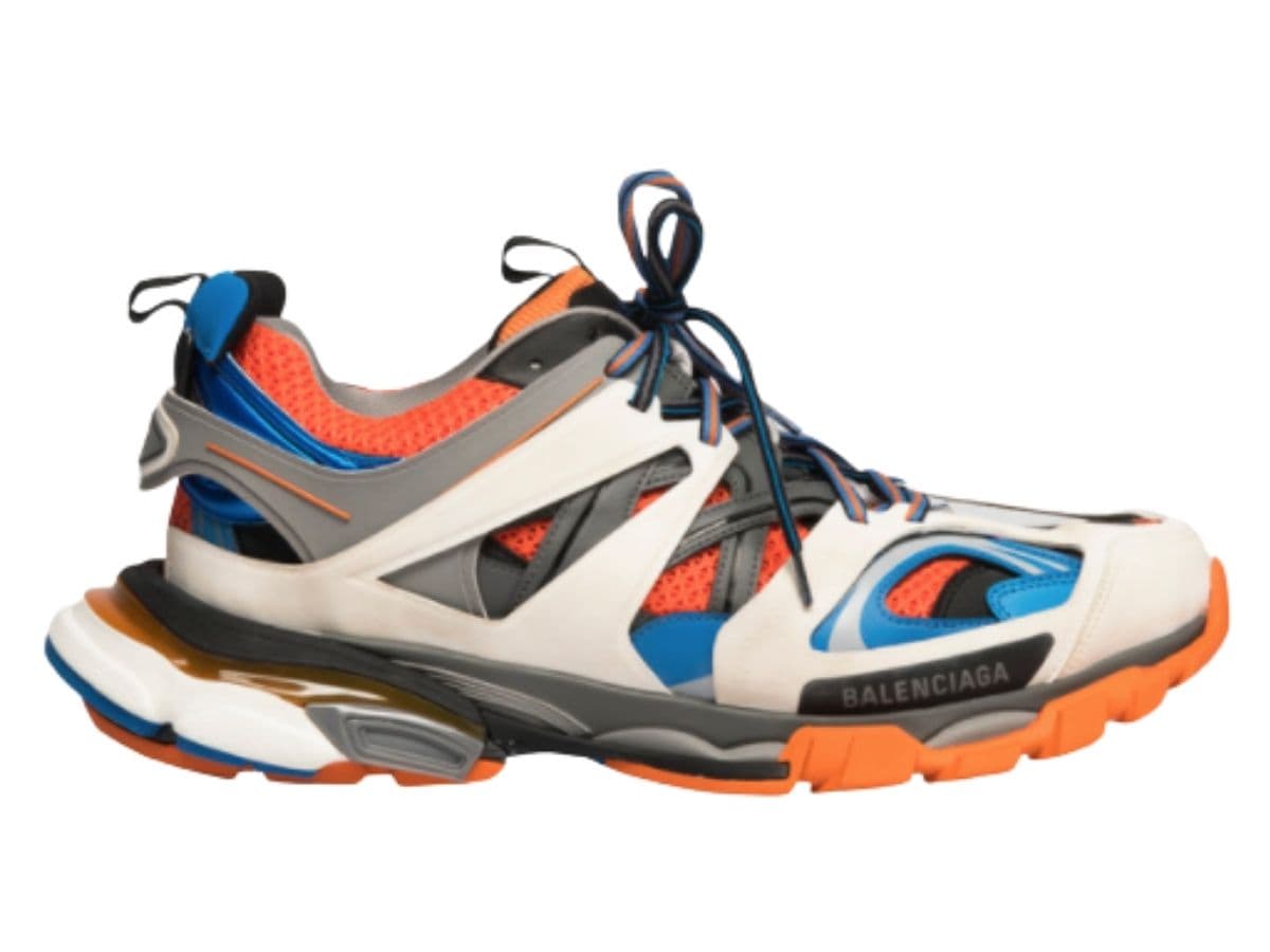 Balenciaga Track Orange Blue