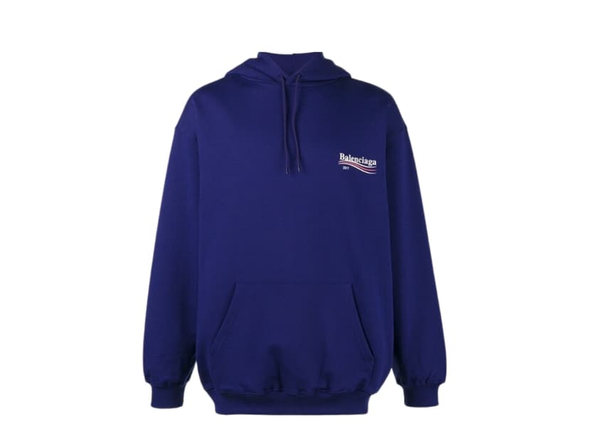 Balenciaga Balenciaga Wave 2017 Hoodie Blue