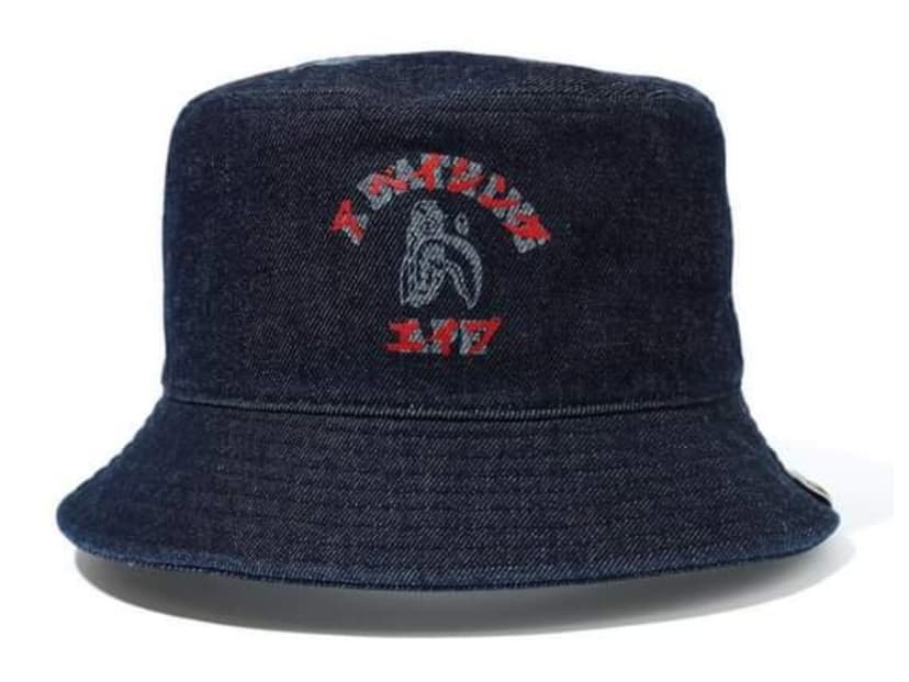 Bape BAPE Indigo Shark Tiger Hat