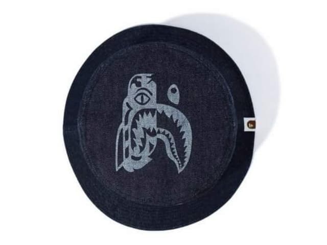 Bape BAPE Indigo Shark Tiger Hat - view 2