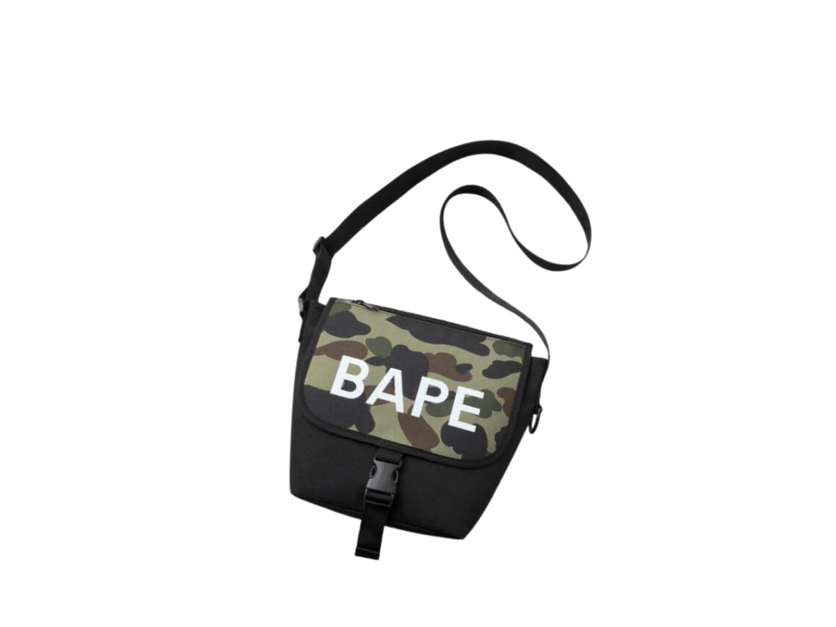 BAPE Magazine Shoulder Bag Camo