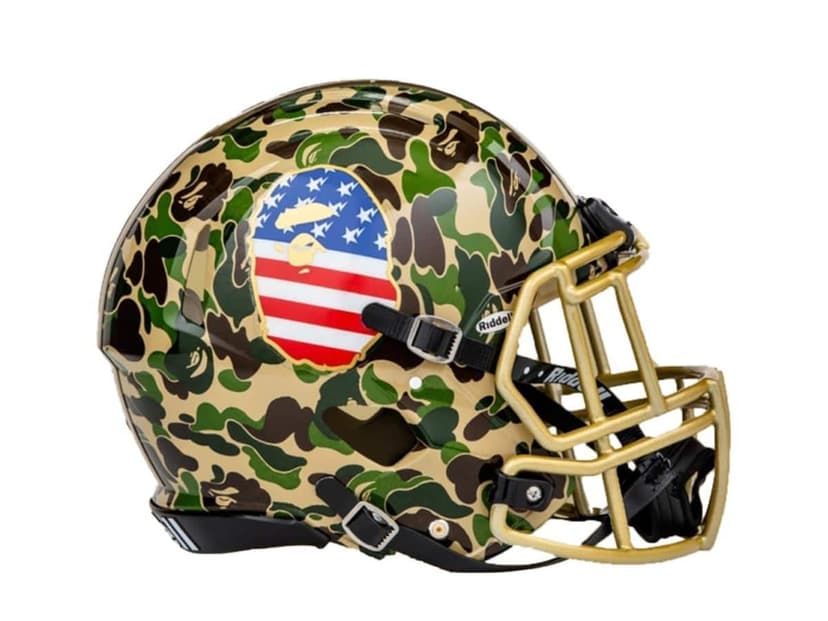 Bape BAPE Adidas Riddell Helmet