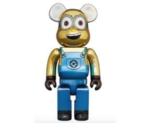 Buy BE@RBRICK DAVE CHROME Ver. 1000％ at Sasom – Authentic and Ready to Ship