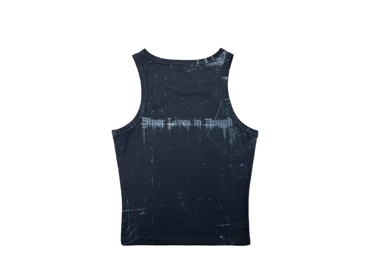 BLR Printed Sleeveless Black