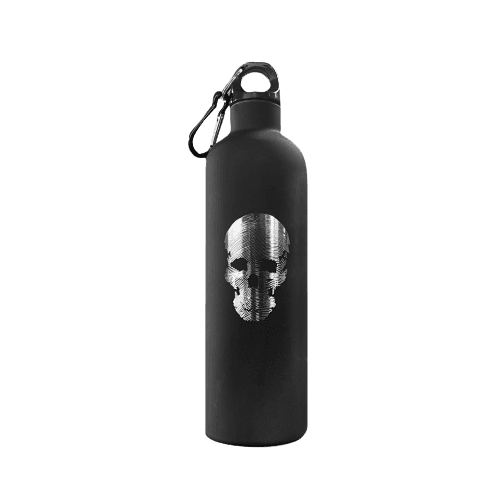 Blvck Skull Water Bottle