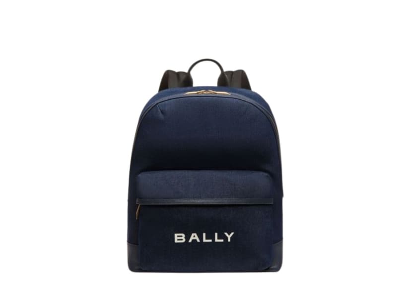Bally Bally Denim Backpack Blue