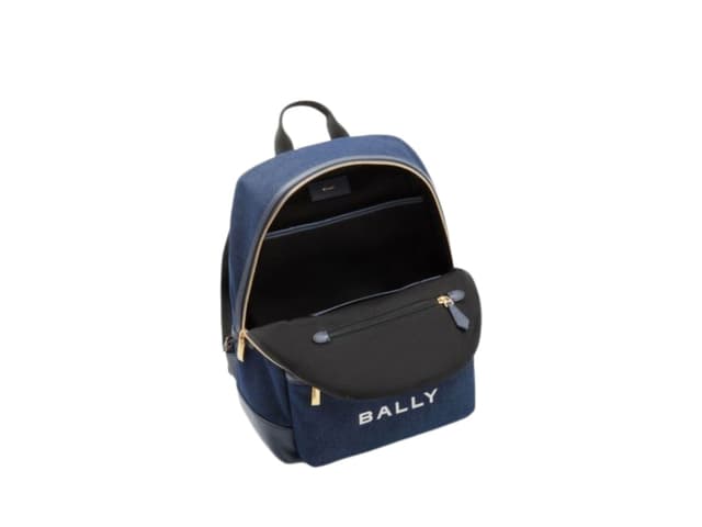 Bally Bally Denim Backpack Blue - view 4